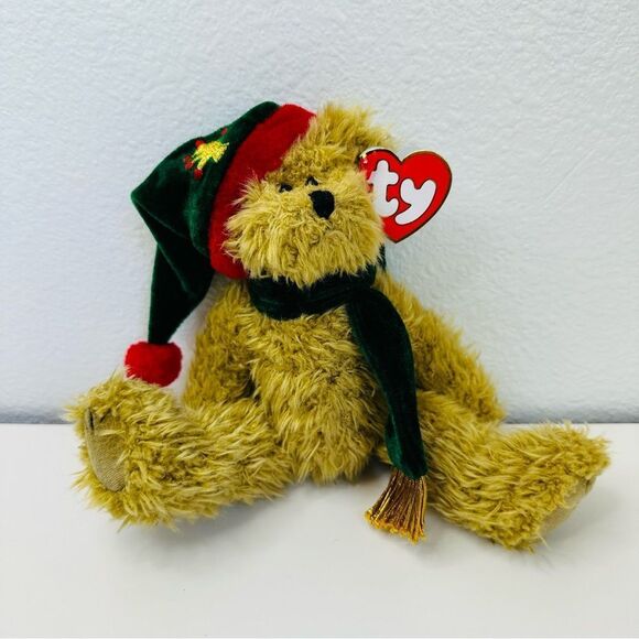 Ty Attic Treasures Spruce the Bear Vintage 1993 Retired Fully Jointed - Picture 1 of 4